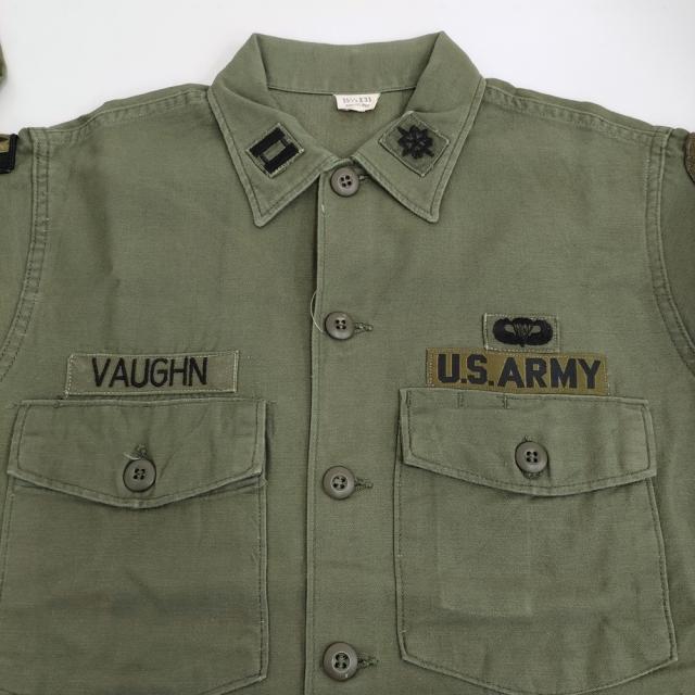 US.ARMY 70’s ユーティリティシャツ 70年代 15 1/2 X33 長袖シャツ カーキ メンズ ユーエスアーミー/アメリカ軍【中古】5-0805M♪_3