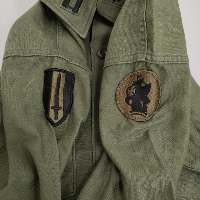 US.ARMY 70’s ユーティリティシャツ 70年代 15 1/2 X33 長袖シャツ カーキ メンズ ユーエスアーミー/アメリカ軍【中古】5-0805M♪_4