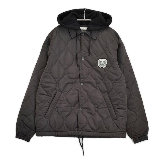 ONITSUKA TIGER QUILTED JACKET 定価33000円 2183B416 サイズXS キルティングジャケット ブラック ユニセックス オニツカタイガー【中古】6-0505T♪
