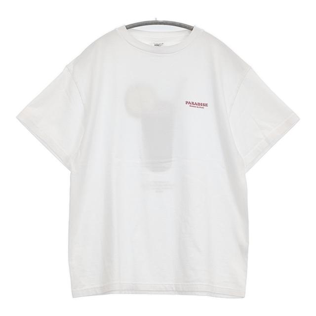 THE SHINZONE 25SS COCKTAIL TEE カクテル プリントTシャツ パラダイス PARADISE 定価13200円 半袖Ｔシャツ カットソー ホワイト レディース シンゾーン【中古】6-0506S◎