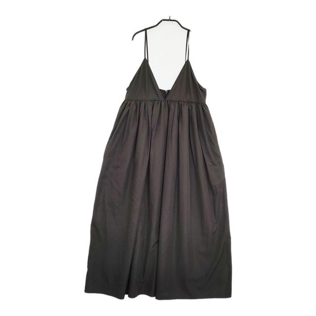 SLOBE IENA タフタギャザーキャミワンピース 大きさ38 必要経費13200円 衣装 26SS 黒いこと レディース スローブイエナ【中古】6-0505M♪