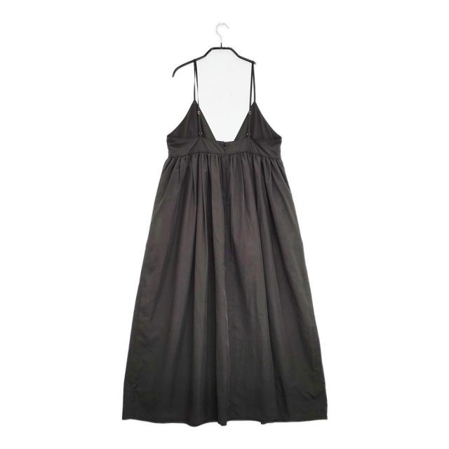 SLOBE IENA タフタギャザーキャミワンピース 大きさ38 必要経費13200円 衣装 26SS 黒いこと レディース スローブイエナ【中古】6-0505M♪