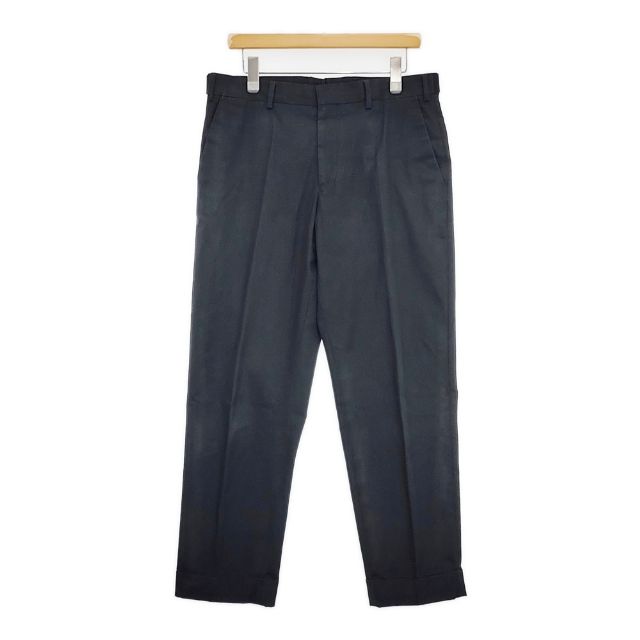 DRIES VAN NOTEN サイドアジャスター スラックスパンツ コットン サイズ48 パンツ ネイビー メンズ ドリスヴァンノッテン【中古】6-0711G∞ 11,473円