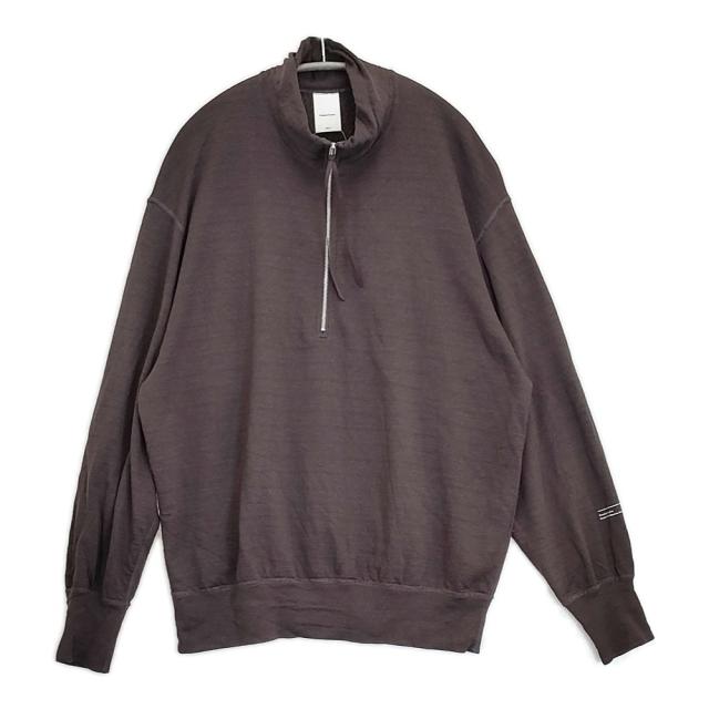 Product Twelve プロダクトトゥエルブ Super 140’s Melino Wool Half Zip サイズ3 26SS-PC03 スウェット 26SS ブラウン メンズ【中古】6-0317M♪