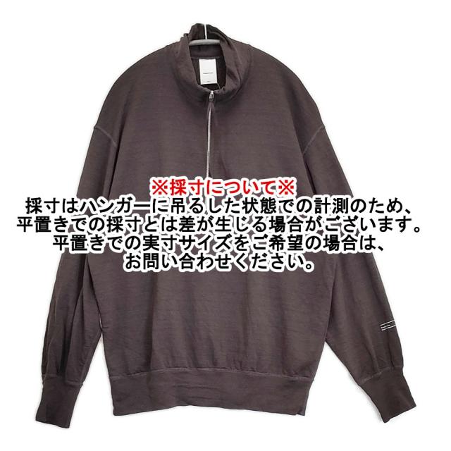 Product Twelve プロダクトトゥエルブ Super 140’s Melino Wool Half Zip サイズ3 26SS-PC03 スウェット 26SS ブラウン メンズ【中古】6-0317M♪_6