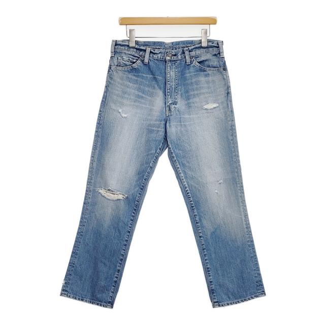 45R/45rpm ライ麦デニムのクロスビー5（清）定価47300円 デニムパンツ ライトブルー レディース フォーティーファイブアールピーエム【中古】6-0317G♪