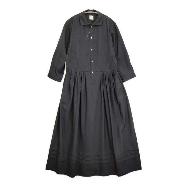 ARTS&SCIENCE ZANINI with A&S ZA Shirt Dress マルコ・ザニーニ ワンピース 23AW ブラック ネイビー レディース アーツ&サイエンス【中古】6-0317M♪