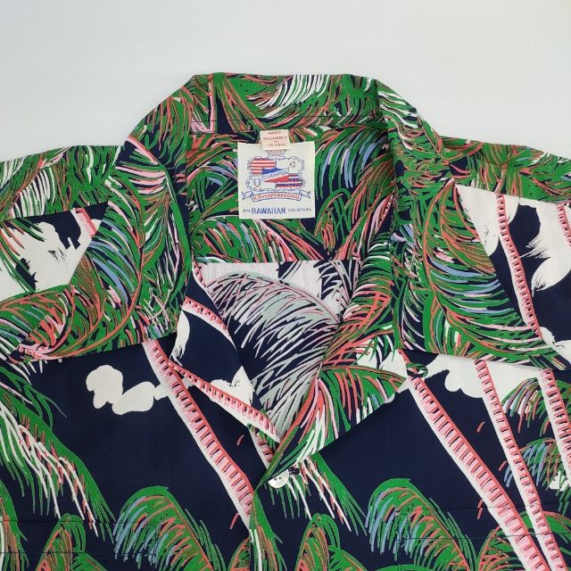 東洋エンタープライズ DUKE KAHANAMOKU COCONUT PALMS &amp; DIAMOND HEAD アロハ 半袖シャツ マルチカラー メンズ トーヨーエンタープライズ【中古】6-0601S∞_3