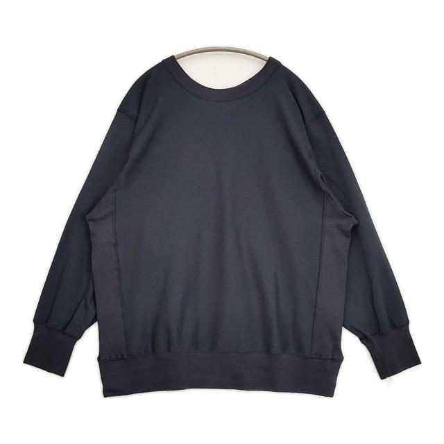 INTERIM REVERSE WEAVE L/S HIGH GAGE SWEAT SHIRT サイズ5 トレーナー スウェット ダークネイビー メンズ インテリム【中古】6-0603M♪