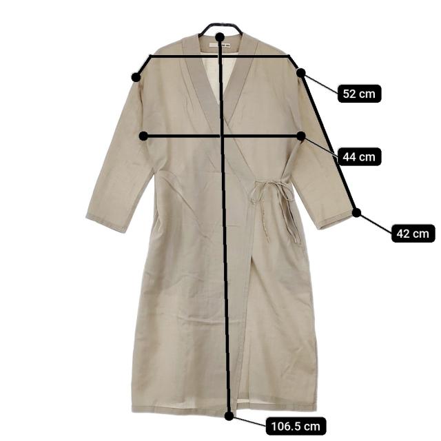 エヴァムエヴァ リネン ローブ エヴァムエヴァリネン100%ローブ