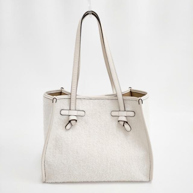 GIANNI CHIARINI マルチェッラ トートバッグ オフホワイト レディース ジャンニキャリーニ【中古】5-1027T◎