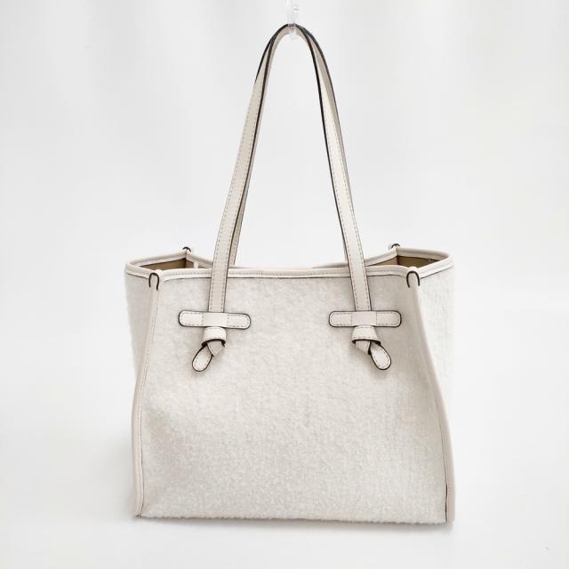 GIANNI CHIARINI マルチェッラ トートバッグ オフホワイト レディース 