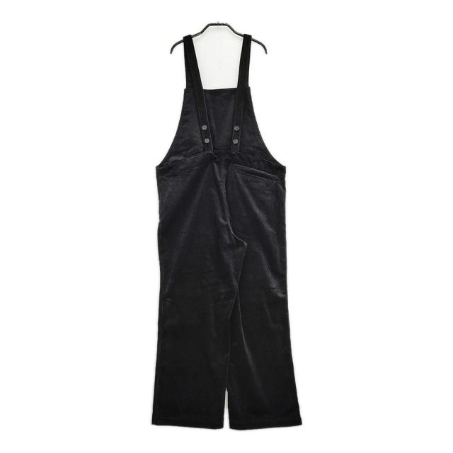 R&D.M.Co- 未使用品 9W CORDUROY SALOPETTE サイズS コーデュロイ サロペット 25AW ブラック レディース オールドマンズテーラー【中古】6-0304T♪_1