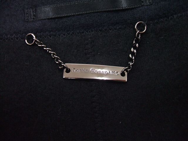 #Dartin Bonaparto 定価160000円 新品 46 ウールメルトン チェスターコート ネイビー メンズ ダルタンボナパルト【中古】2-1107A∞ Dartin Bonaparto 定価160000円 新品 52 ウールメルトン チェスター