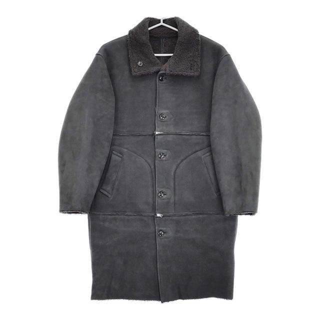 YOKE 新品 24AW REVERSIBLE ＆ DETA CHABLE MOUTON COAT 定価264000円 YK24FW0751C コート チャコールグレー メンズ ヨーク【中古】5-1018A◎