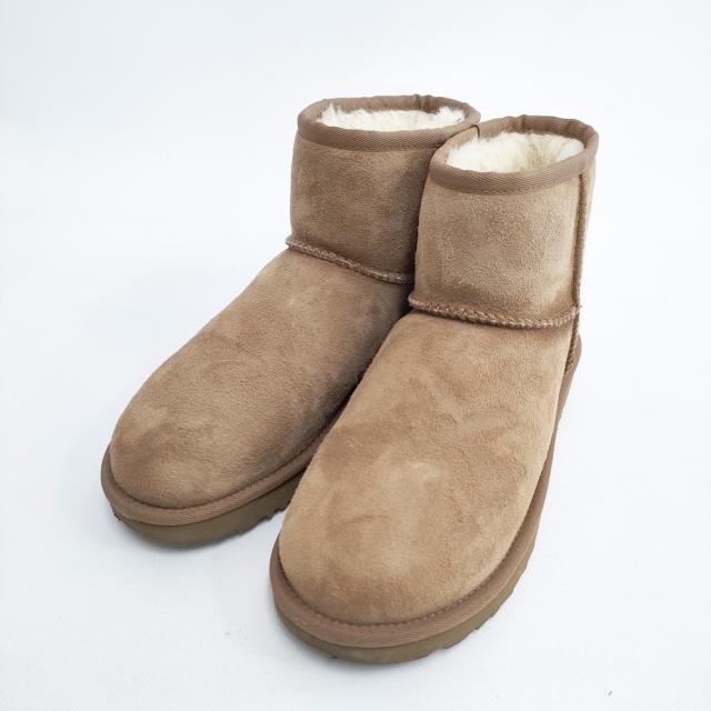 UGG Classic Mini II クラシックミニII 1016222 サイズ23cm ムートン ブーツ ライトブラウン レディース アグ【中古】6-0119T◎