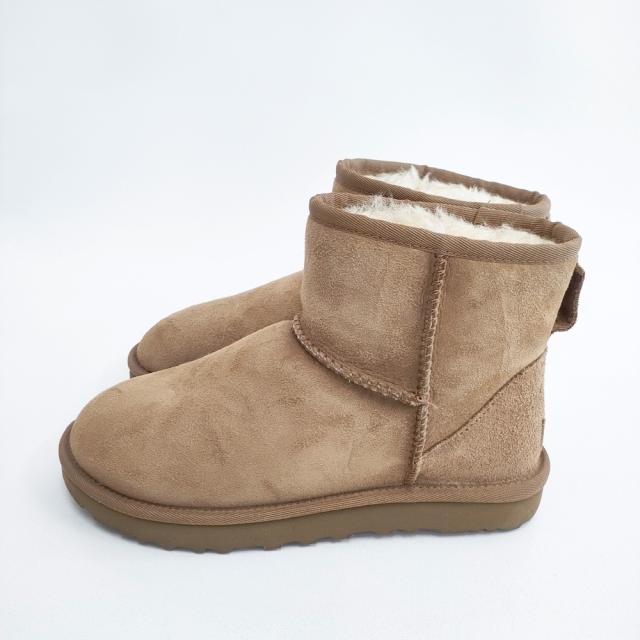 UGG Classic Mini II クラシックミニII 1016222 サイズ23cm ムートン ブーツ ライトブラウン レディース アグ【中古】6-0119T◎_1