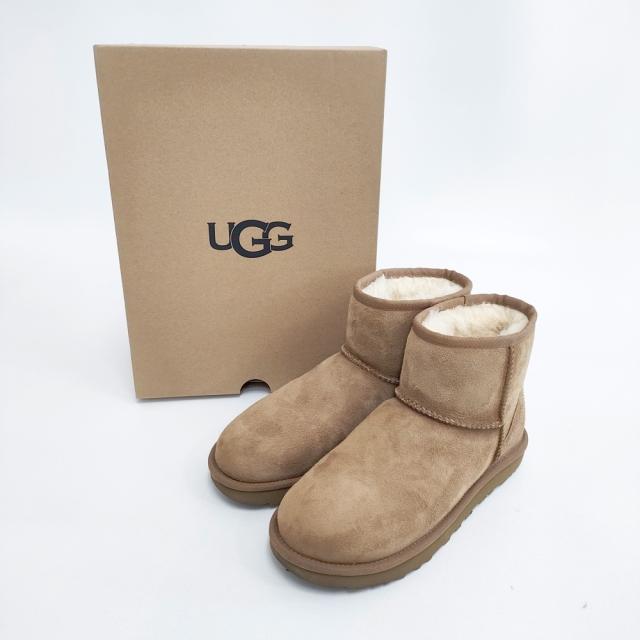UGG Classic Mini II クラシックミニII 1016222 サイズ23cm ムートン ブーツ ライトブラウン レディース アグ【中古】6-0119T◎_6