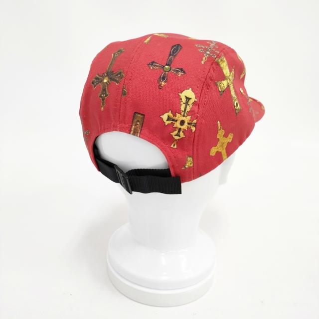 Supreme BOX LOGO Cross Camp Cap ボックスロゴ 帽子 キャップ レッド