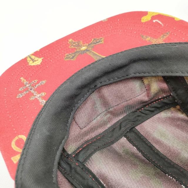 Supreme BOX LOGO Cross Camp Cap ボックスロゴ 帽子 キャップ レッド