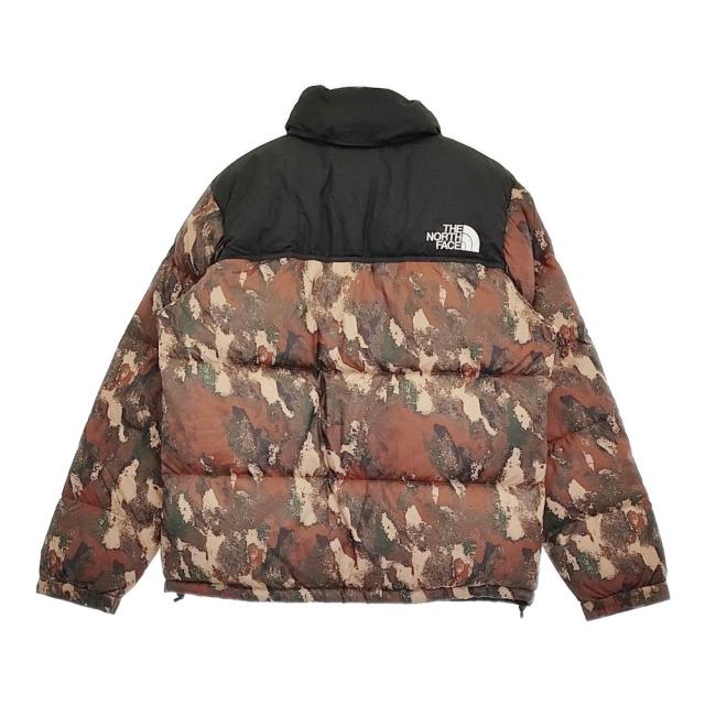 THE NORTH FACE ノベルティーヌプシダウンジャケット ND92336R サイズL ブラウン ブラック メンズ ザノースフェイス【中古】6-0112A♪_1