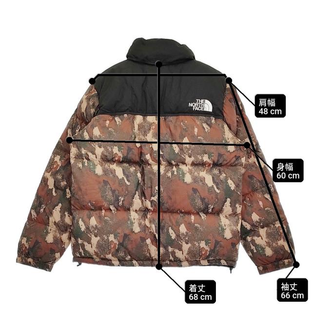 THE NORTH FACE ノベルティーヌプシダウンジャケット ND92336R サイズL ブラウン ブラック メンズ ザノースフェイス【中古】6-0112A♪_7