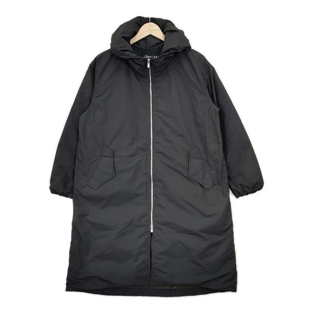 The Loft Labo フーディダウンコート 定価77000円 TL21FJK57 ダウンジャケット ブラック レディース ロフトラボ【中古】5-1024A◆