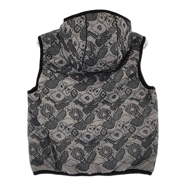 mina perhonen frost garden 刺繍 sa2246 ダウンベスト ネイビー