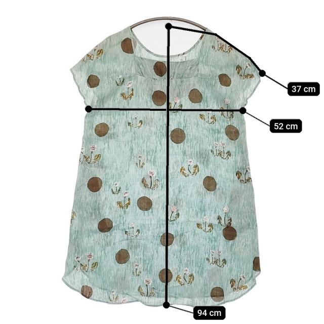 ミナペルホネン dandelionワンピース 36 ミナペルホネン タンバリン