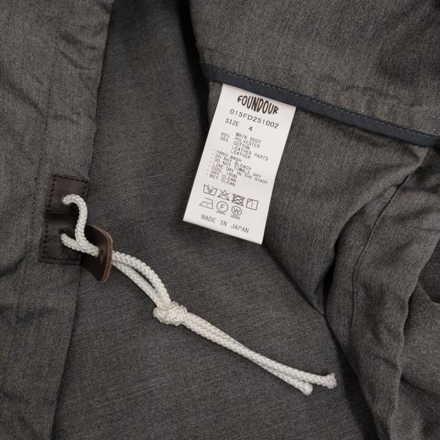 FOUNDOUR ファウンダ ANORAK PARKA サイズ4 015FD251002 アノラック