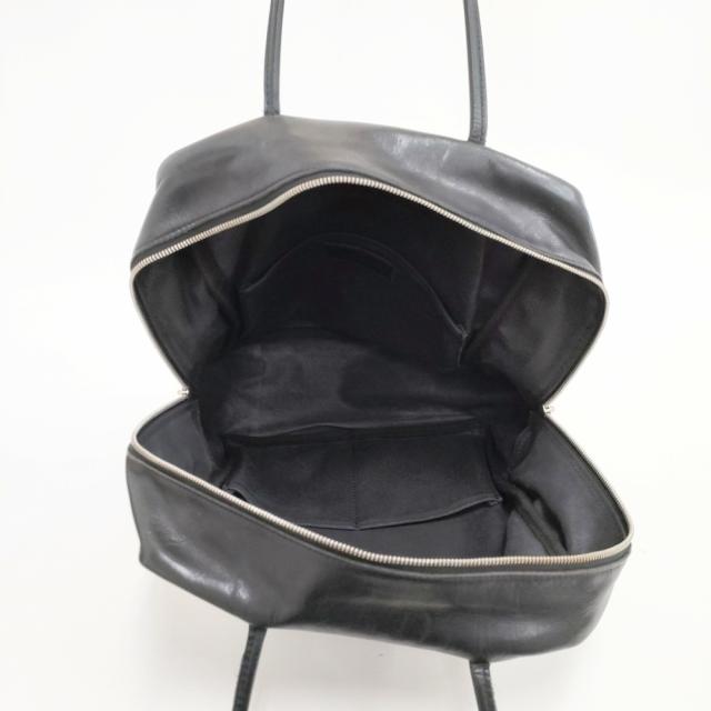 mormyrus GLOSS LEATHER TOTE グロスレザー トートバッグ（L）牛革 日本製 定価28600円 ボストンバッグ ブラック レディース モルミルス【中古】6-0331G◎_4