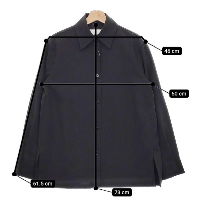 JIL SANDER 未使用品 CAMICIA ウールギャバジンシャツ J52DL0008