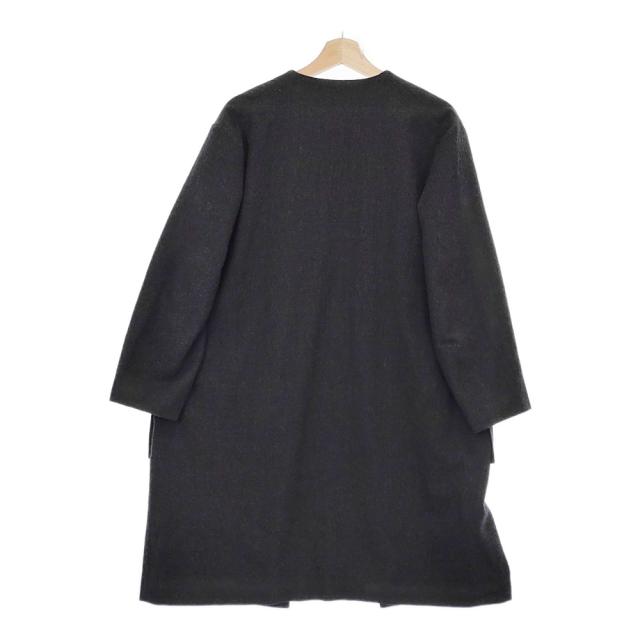 ARTS&SCIENCE Nocollar CDJK ウールノーカラーコート 073-L278-347 コート チャコールグレー レディース アーツ&サイエンス【中古】5-0205T♪_1