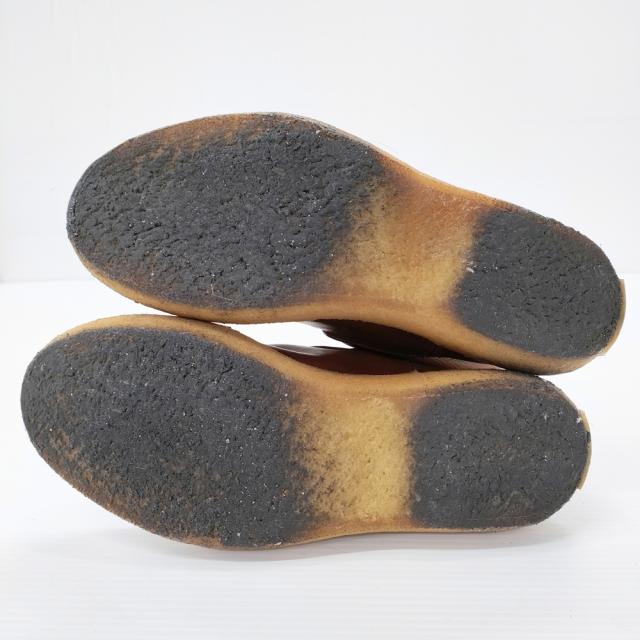 KAPITAL ポパイブーツ レザー サイズ2 ブーツ ブラウン メンズ