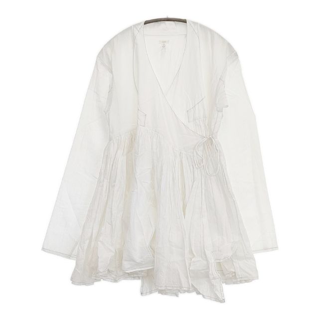 dosa カシュクール コットン ラバリ ジャケット ホワイト レディース ドーサ【中古】5-0827M∞