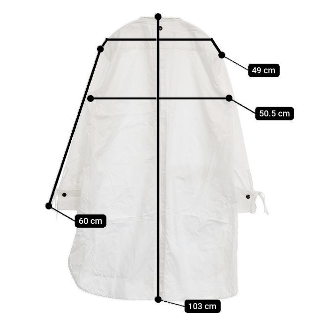 Omar Afridi イングランド製 コットン シャツワンピ ワンピース