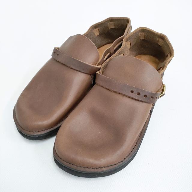 AURORA SHOES 新品 Middle English ミドルイングリッシュ 6D 定価37400円 シューズ・靴 ブラウン レディース オーロラシューズ【中古】5-0523G♪