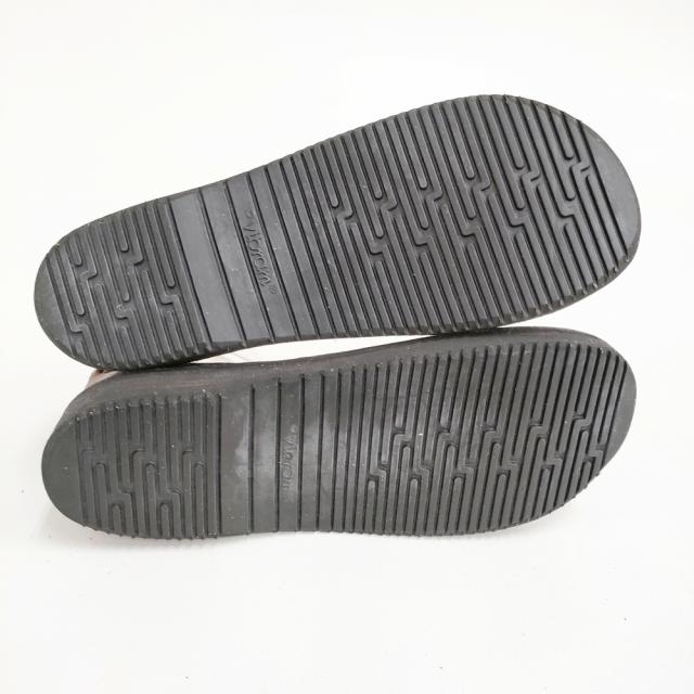 AURORA SHOES 未使用 Chinese Mary Jane  チャイニーズメリージェーン 定33000円 5.5C 靴 ブラウン レディース オーロラシューズ【中古】5-0523G♪