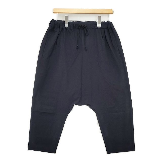 ARTS&SCIENCE 033-L311-357 ウールストレッチ サイズ1 サルエルパンツ ネイビー レディース アーツ&サイエンス【中古】6-0415M∞