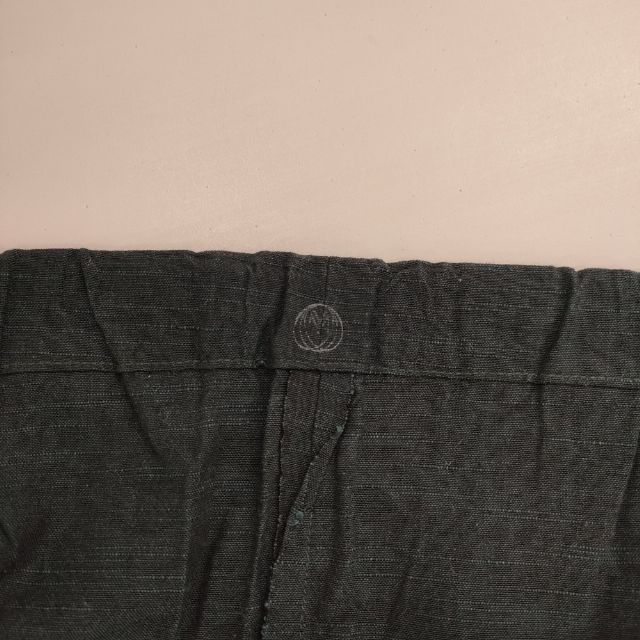 ヤンマ産業/YAMMA 紐付きサロペットパンツ 綿 コットン サロペット グリーン レディース ヤンマ産業【中古】6-0415M∞_2