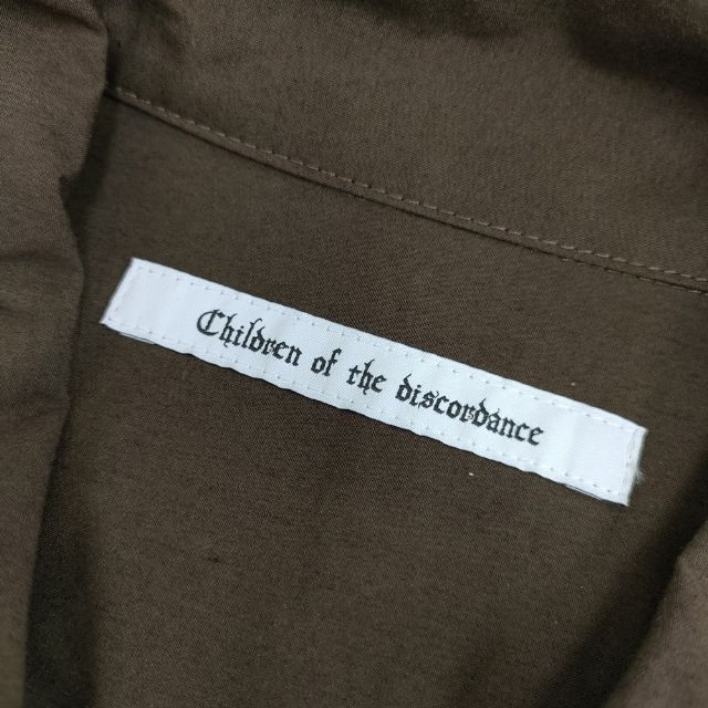 Children of the discordance BANDANA CUBA SHIRTS バンダナキューバシャツ COTDSH-138 半袖シャツ ブラウン メンズ チルドレンオブザディスコーダンス【中古】5-0623S∞_2