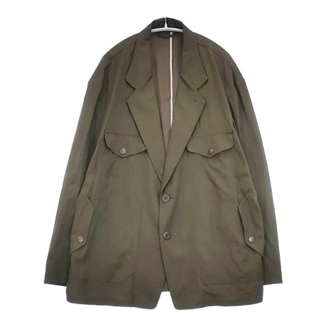 Ujoh 4 Pocket Jacket M751-J53-500 サイズ2 テーラードジャケット カーキ オリーブ メンズ ウジョー【中古】6-0328M♪