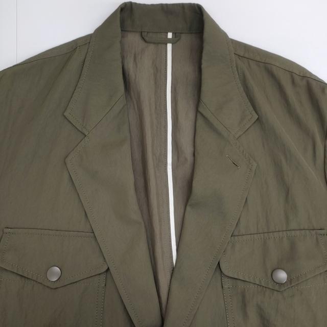 Ujoh 4 Pocket Jacket M751-J53-500 サイズ2 テーラードジャケット カーキ オリーブ メンズ ウジョー【中古】6-0328M♪_3