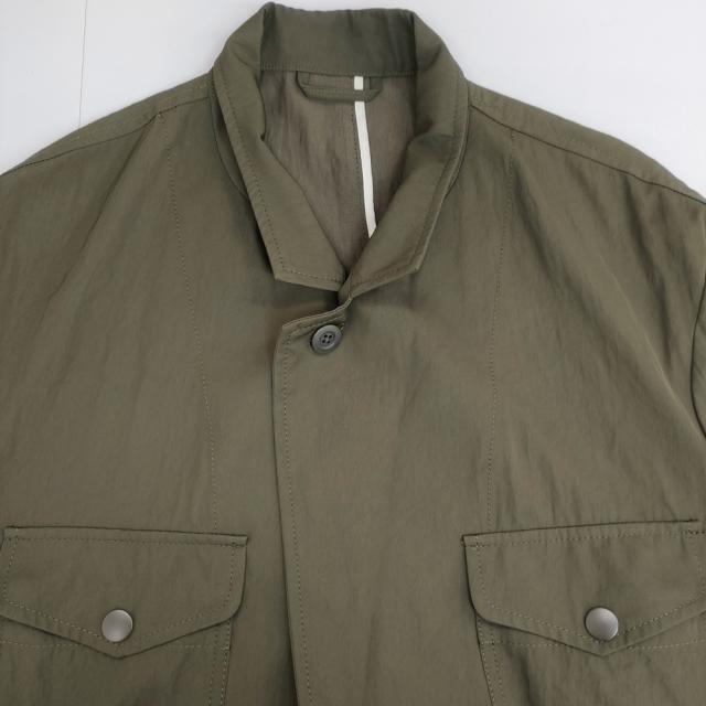 Ujoh 4 Pocket Jacket M751-J53-500 サイズ2 テーラードジャケット カーキ オリーブ メンズ ウジョー【中古】6-0328M♪_4