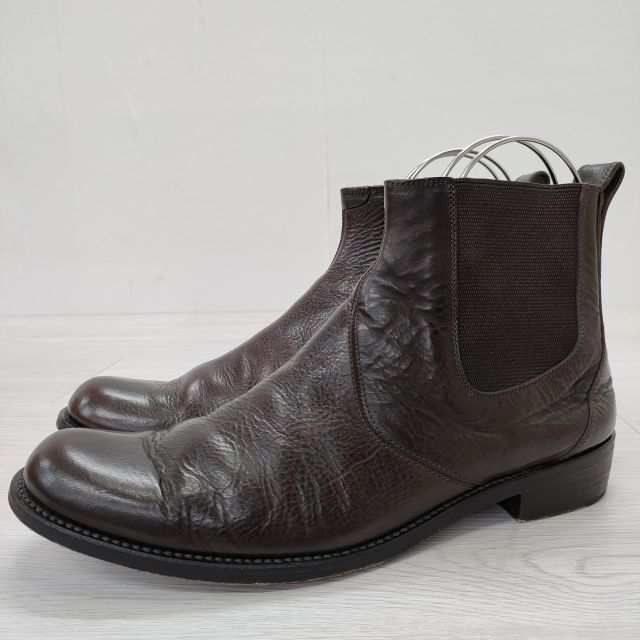 ARTS&SCIENCE Men’s Chelsea Boots チェルシーブーツ サイズ26 1/2 ブーツ ブラウン #77 choco メンズ アーツ&サイエンス【中古】3-0619