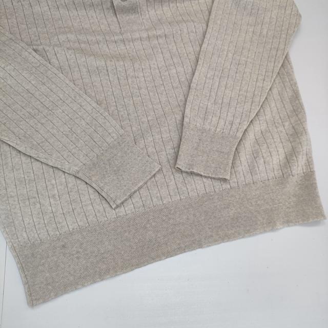 JOHN SMEDLEY ヘンリーネック メリノウール イギリス製 サイズS クルー 