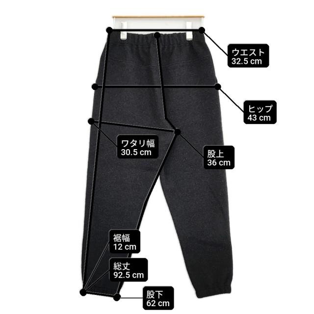 evam eva press wool pants サイズ1 E253K093 ウールイージー パンツ 25AW ブラック レディース エヴァムエヴァ【中古】6-0227T♪_5