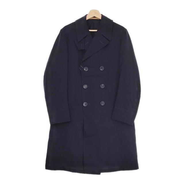 Scye 1122-73021 Wool Gaberdine Coat サイズ38 ウールギャバジン 定価148500円 トレンチコート ネイビー メンズ サイ【中古】4-1018T♪の通販は