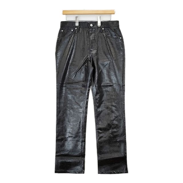 SEFR S?fr セファ LONDRE TROUSER 合皮 フェイクレザー パンツ ブラック メンズ【中古】5-1127T∞