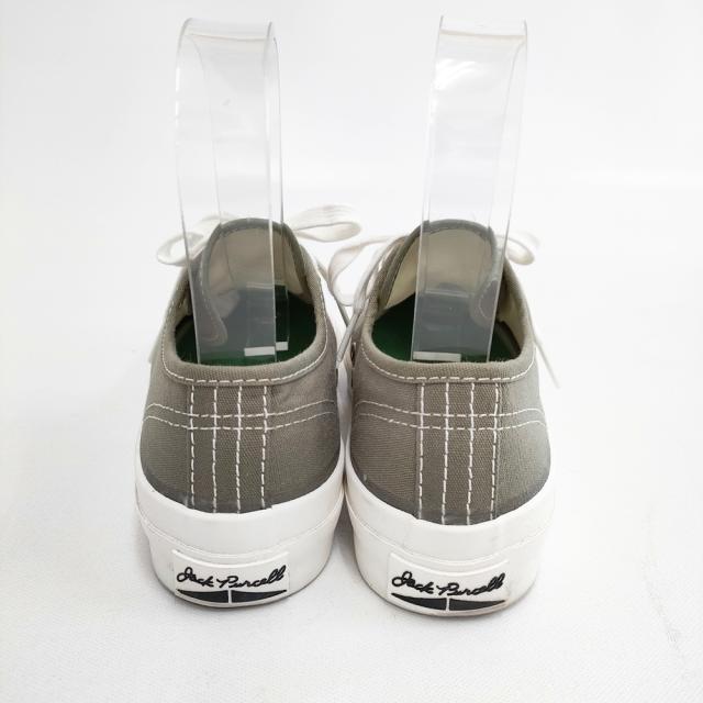 CONVERSE ADDICT ジャックパーセル 23.5cm キャンバス スニーカー カーキ レディース コンバース【中古】5-1127G◎